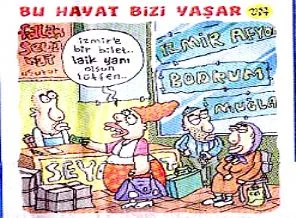 Radikal'den İzmir karikatürü