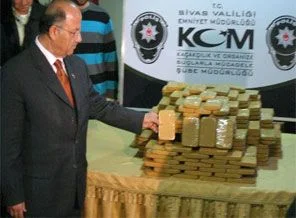 Sivas'ta 81 kilo 695 gram eroin bulundu
