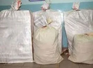 Şüpheli çuvallardan bakın ne çıktı