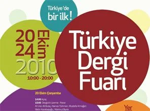 Türkiye'nin ilk dergi fuarı meraklılarını bekliyor