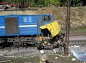 Ukrayna'da tren faciası