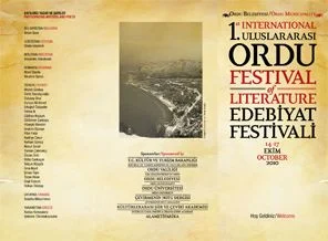 Uluslararası Ordu Edebiyat Festivali başladı