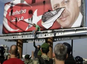 Beyrut'ta ''ERDOĞAN'' çatışması