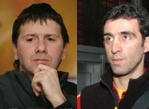 Hakan Şükür ve Metin Tekin Stadyum'da