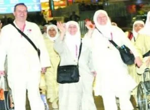 İlk hac kafilesi Türkiye'ye döndü