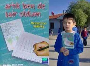 Küçük şairin kitabı yayınlandı