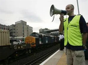 'Nükleer atık treni' Almanya'da