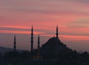 Süleymaniye'de bayram sabahı