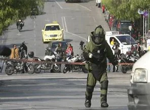 Yunanistan'da bomba paniği