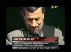 Ahmedinejad da göz yaşı döktü