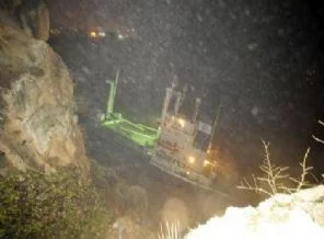 Antalya'da gemi battı