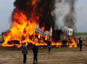 Esenboğa'da uçak kazası tatbikatı