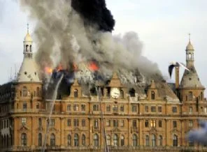 Haydarpaşa'nın yangın sebebi!