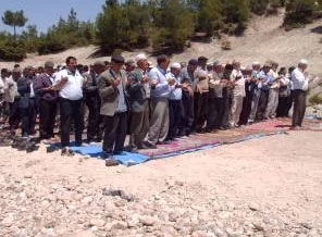 Iğdır'da yağmur duasına çıkıldı