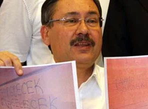 Melih Gökçek gazeteciyle tartıştı