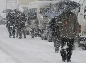 Meteoroloji'den kar ve yağmur uyarısı