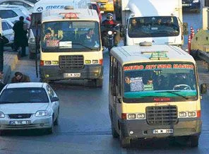 Minibüslere GPRS'li denetim geliyor