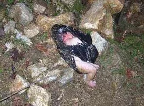 Naylon torba içinde bebek cesedi bulundu