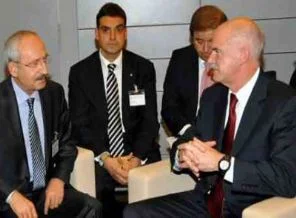 Papandreu'dan Kılıçdaroğlu'na telgraf