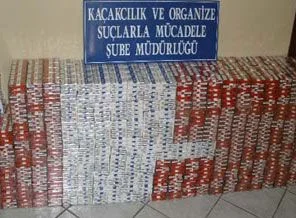 Siirt'te kaçak sigara operasyonu