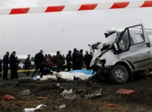Beypazarı'nda ölen 11 işçi defnedildi