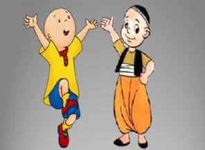 Caillou, Keloğlan'a karşı