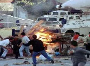 Cizre'de izinsiz gösteriye polis müdahale etti