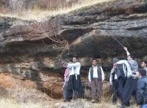 Cudi Dağı'nın eteğinde film çekiyorlar