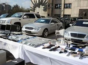 İstanbul'da çalınan otomobiller, Malatya'da bulundu