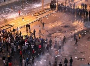 İstanbul'da Mısır halkına destek gösterisi