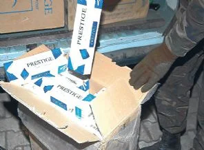 Kaçak sigaradan 'general' çıktı