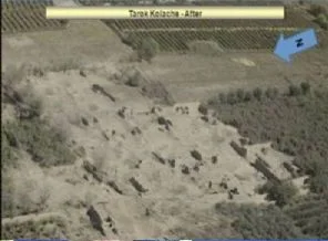 Kandahar'da bir köy yok edildi