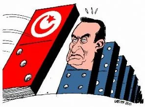 Karikatüristlerin gözünden Mısır intifadası