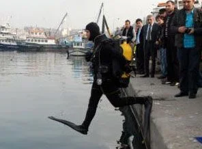 Kayıp arkadaşlar denizden çıktı