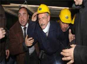 Kılıçdaroğlu yeni yıla madencilerle girdi