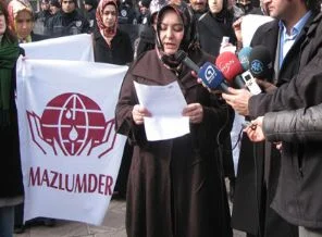MAZLUMDER'den danıştay protestosu