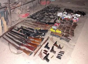 Şırnak'ta terörist cephaneliği bulundu