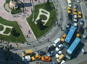 Taksim'de trafik yeraltına iniyor