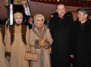 Başbakan Erdoğan Kırgızistan'da