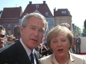 Bush ve Merkel'e Özgürlük Madalyası
