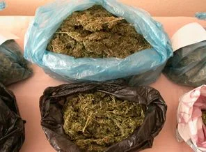 Diyarbakır'da 1 kilogram 400 gram esrar ele geçirdi