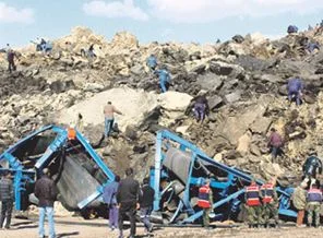 Göçük altındakilere cep sinyalinden ulaşılacak