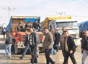 Habur'da kontak kapama eylemi