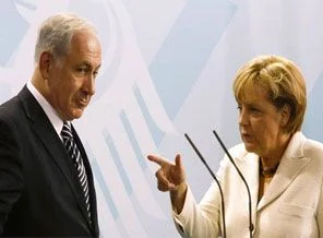 Merkel'den Netanyahu'ya fırça