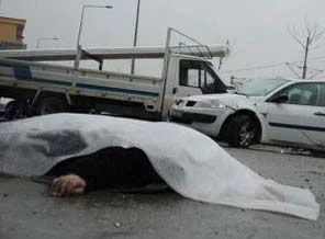 Ölüm kamyonda yakaladı