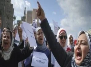 Protestolarda kadınlar da aktif rol alıyor