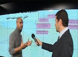 Ve Seyfülislam Kaddafi Türk kanalında