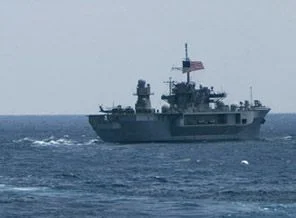 Amerikan savaş gemileri Girit'te
