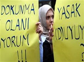 Başörtüsü'ne özgürlük eylemi