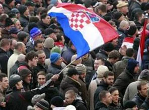 Hırvatistan'da protestolar devam ediyor